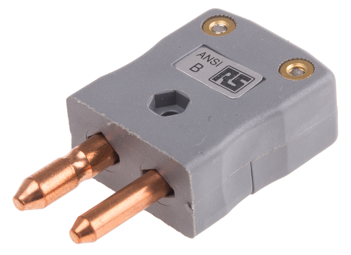 RS PRO Standard Thermocouple Connector for Use with Type B Thermocouple, 6mm Probe, IEC, RoHS Compliant Standard
