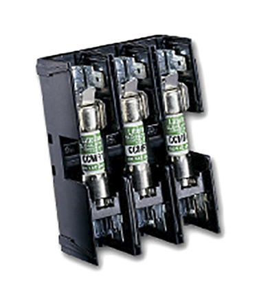Littelfuse 30A DIN Rail Mount Midget Fuse Block, 600V ac/dc