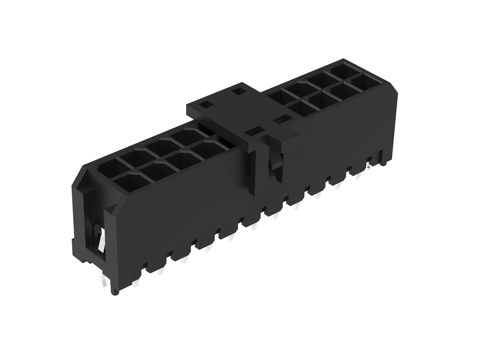 Amphenol Communications Solutions G88MP221020 Series Vertical Board Mount PCB Socket, 22-Contact, 2-Row, 3mm Pitch,