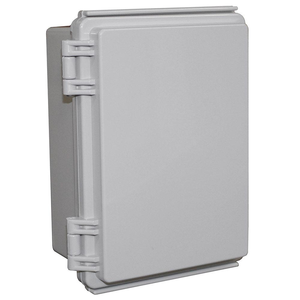CAMDENBOSS X8 Series Grey ABS General Purpose Enclosure, IP67, IK08, Grey Lid, 185x135x85mm