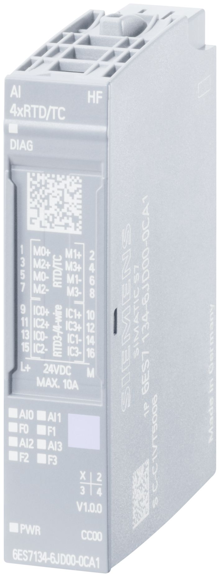 Siemens 6ES7132 Series Analog Input Module for Use with SIMATIC I/O System, Analog