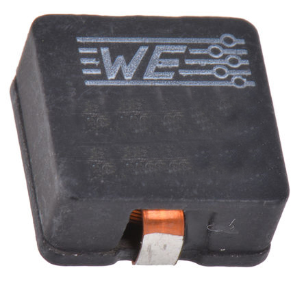 Wurth Elektronik, WE-HCI, 1890 Yes Wirewound Surface Mount Inductor with a Manganese Zinc Ferrite Core, 47 μH Flat Wire