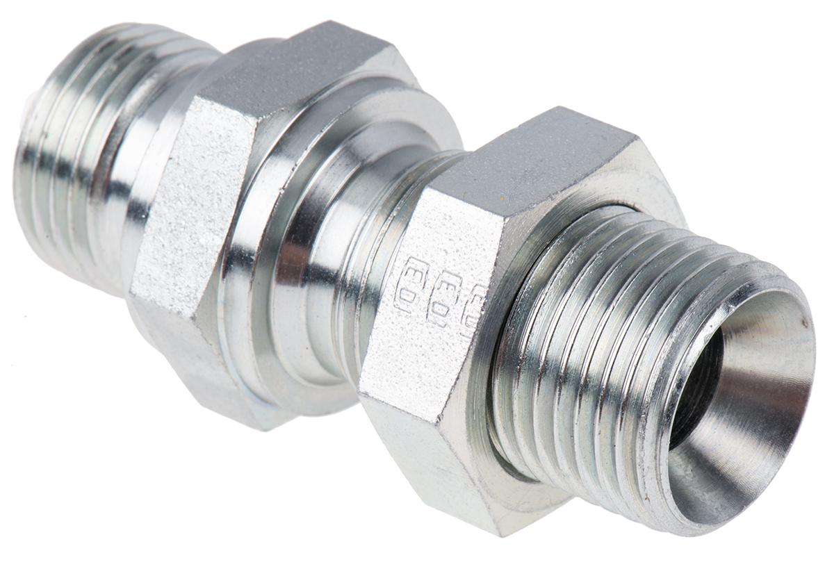 Parker Hydraulic Straight Threaded Adaptor G 1/2 to G 1/2 Male, 8WMK4WL4NMS