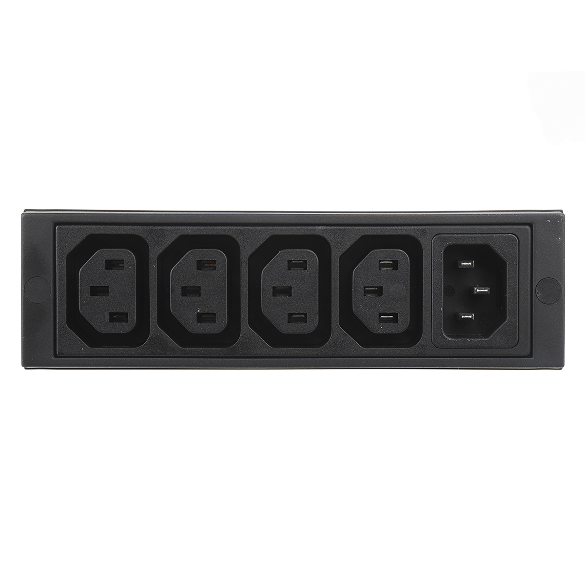 Schurter IEC C13 4 Gang Cable Trunking Power Block, 250 V ac