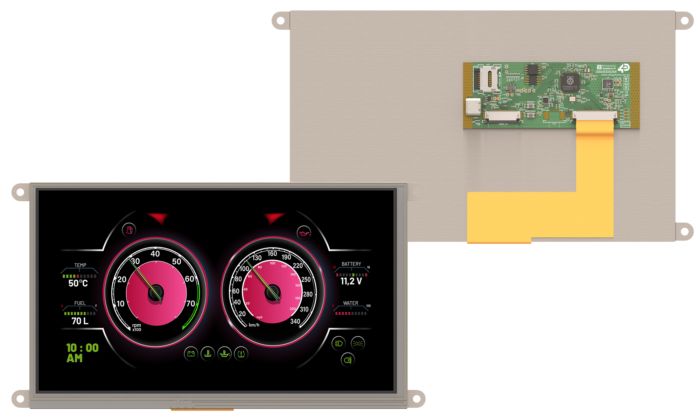 4D Systems RP2350-90T TFT LCD Colour Display / Touch Screen, 9in, 800 x 480pixels