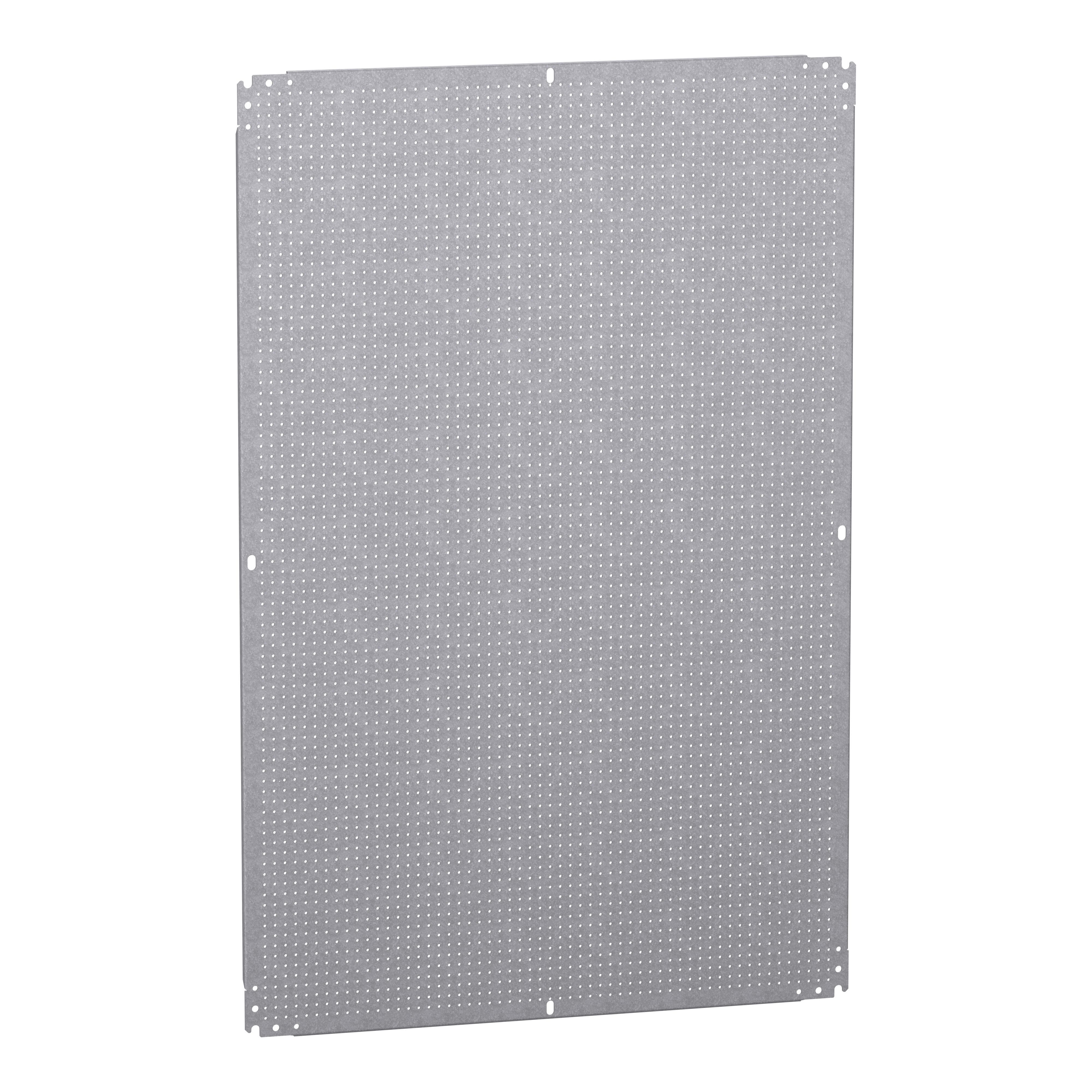Schneider Electric PanelSeT Series Perforated Mounting Plate, 1165mm H, 765mm W for Use with Spacial CRN, Spacial S3D,