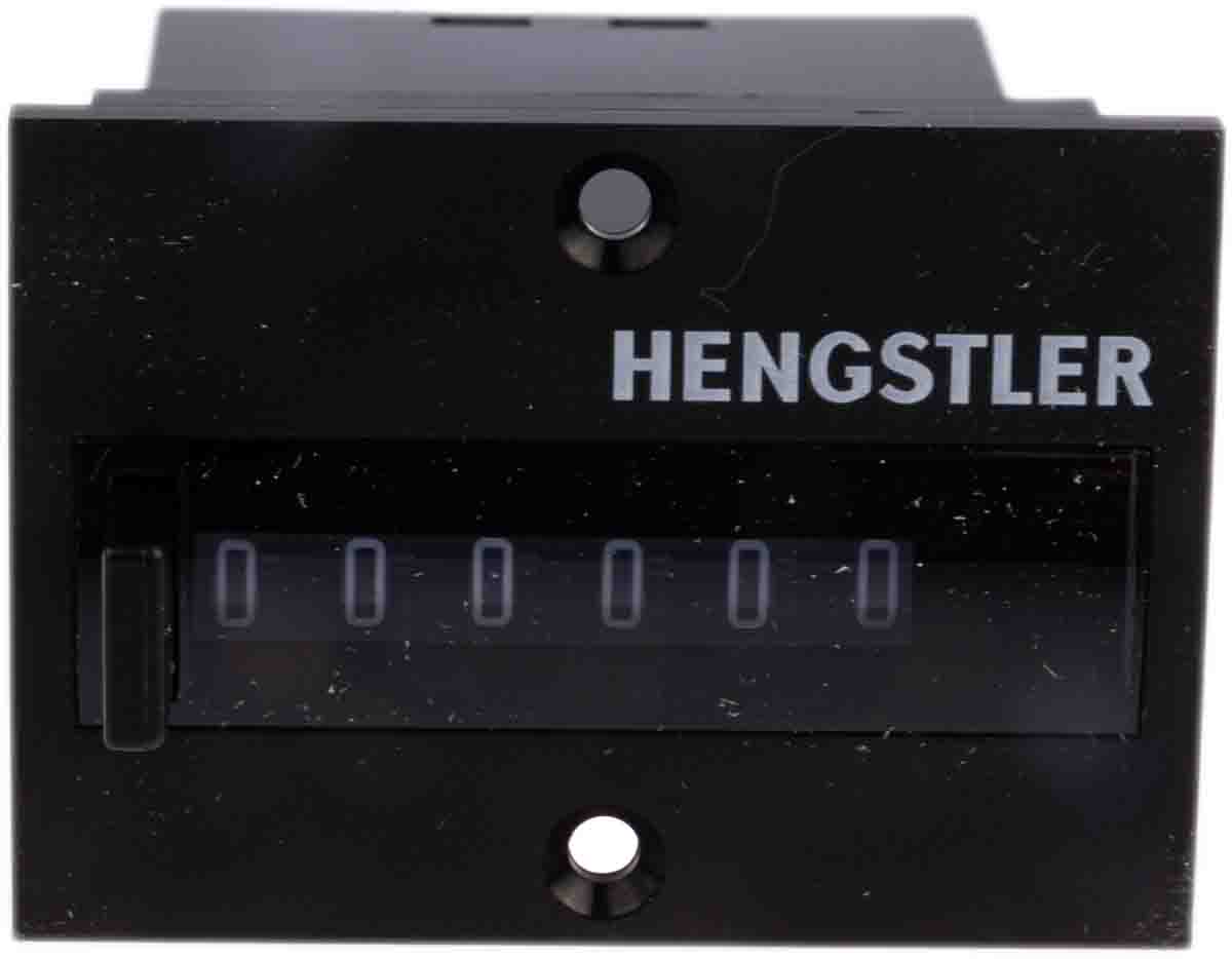 Hengstler 864 Counter, 6 Digit, 25Hz, 24 V dc