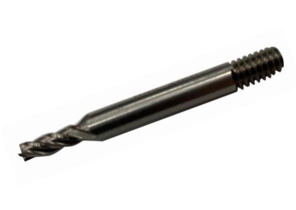 RS PRO End Mill, 3mm Cutter, High Speed Steel, 9.5mm Cut Length