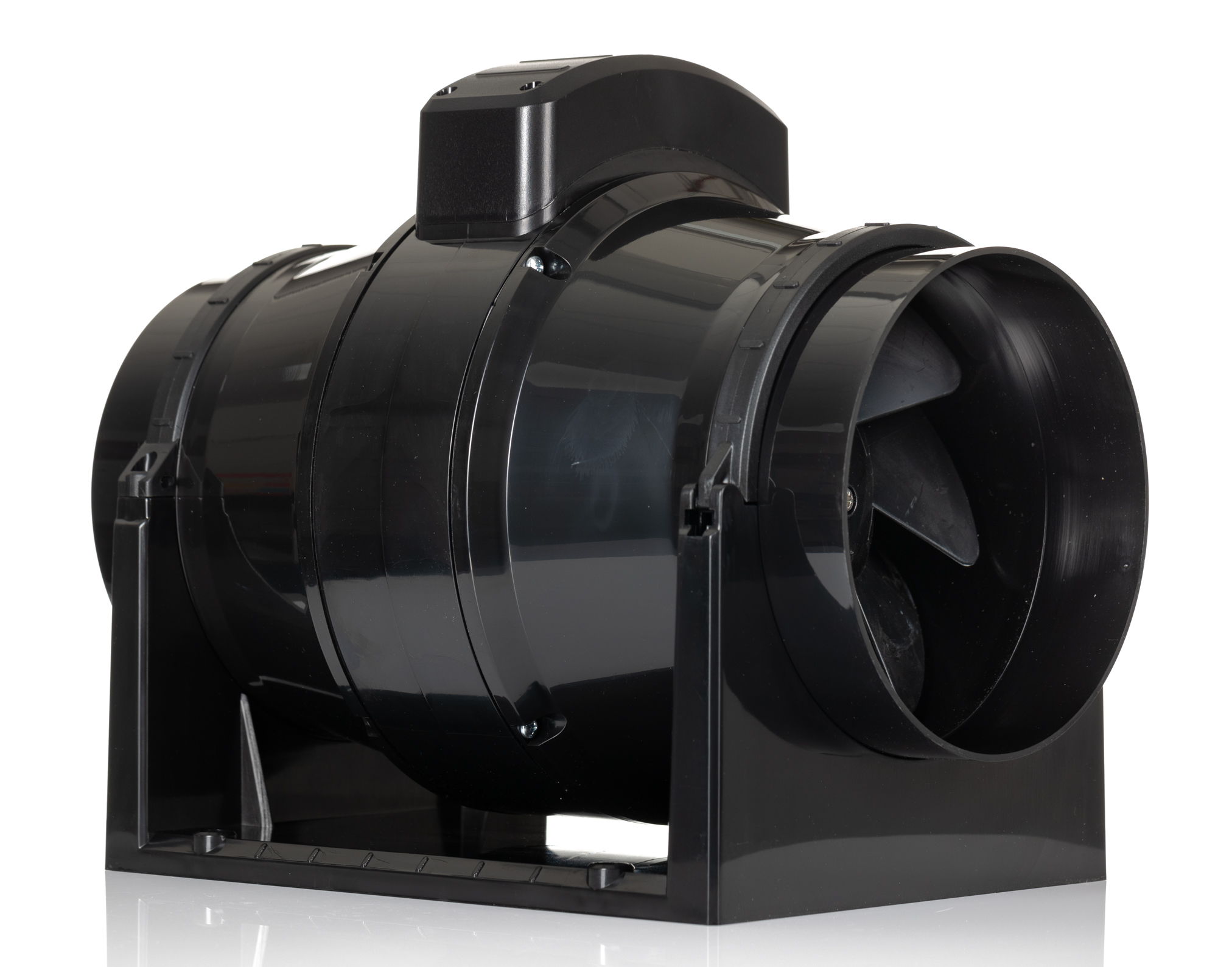 RS PRO Round In Line Extractor Fan, 31dB, Double Insulated with Motor Fitted, Duct Size 100mm