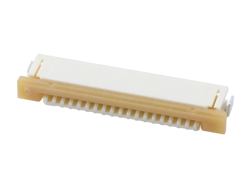 Molex, Slider, 52271 1mm Pitch Right Angle Female FPC Connector