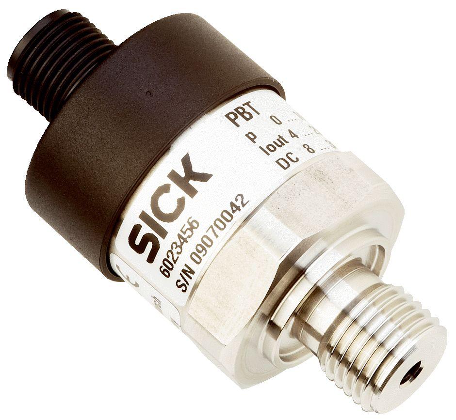 SICK PBT Series Pressure Sensor, 0bar Min, 25bar Max, Voltage Output, Relative Reading