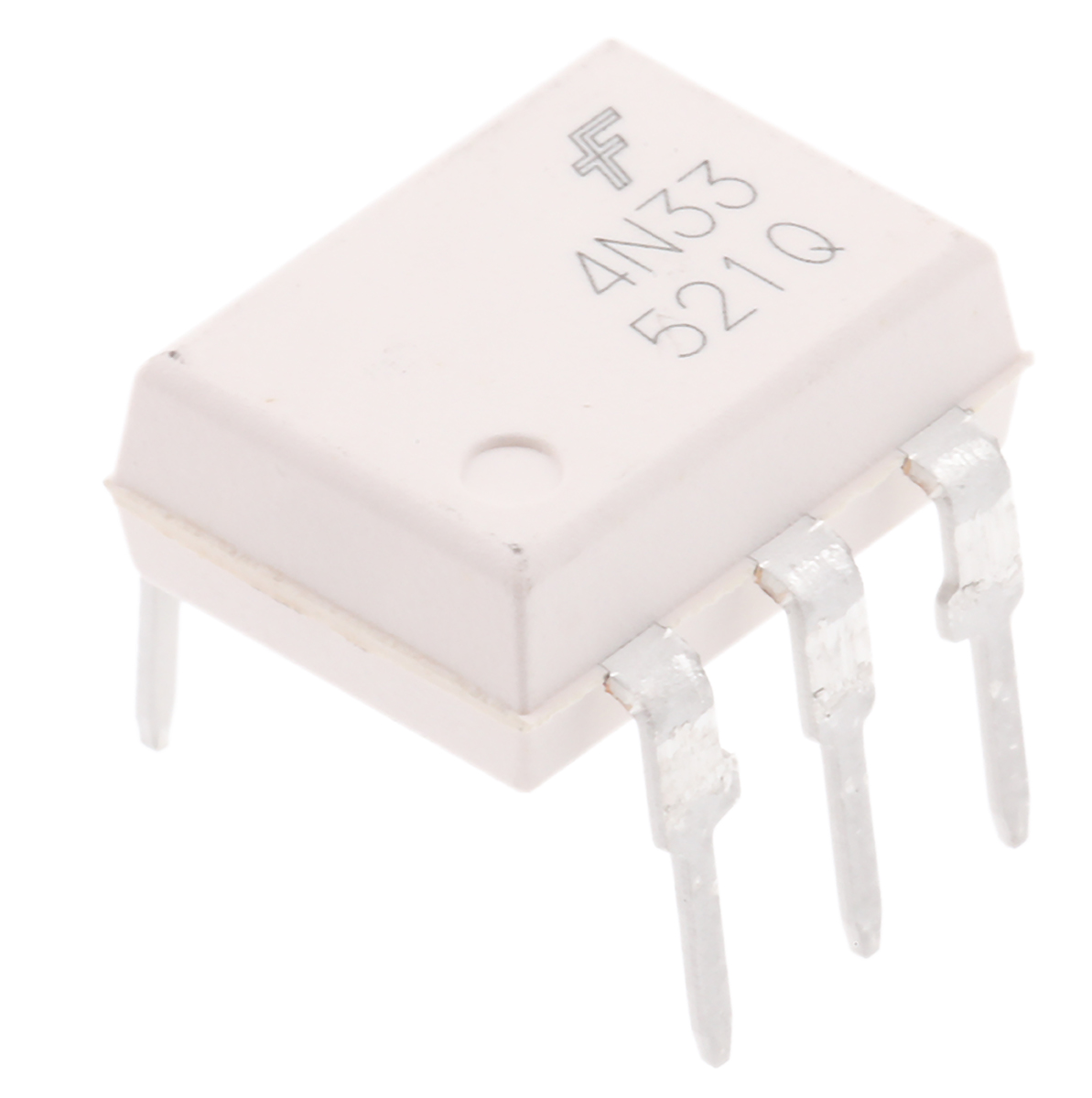 onsemi, 4N33M Photodarlington Output Optocoupler, Through Hole, 6-Pin PDIP