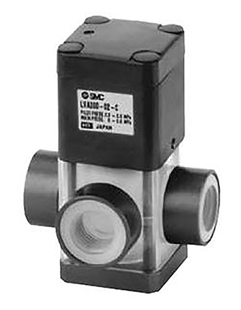 SMC 2/2 Pneumatic Solenoid Valve - Pneumatic NPT 1/4 LVA Series