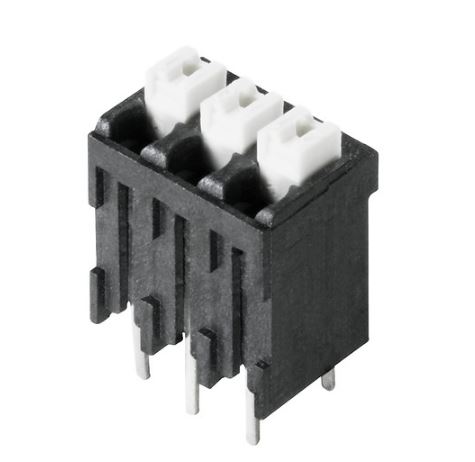 Weidmuller LSF Series PCB Terminal Block, 8-Contact, 3.5mm Pitch, Surface Mount, 1-Row, Through Hole Termination