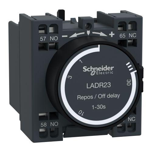 Schneider Electric Auxiliary Contact Block, 2 Contact, 1 NO + 1 NC, Front Mount, TeSys LADN