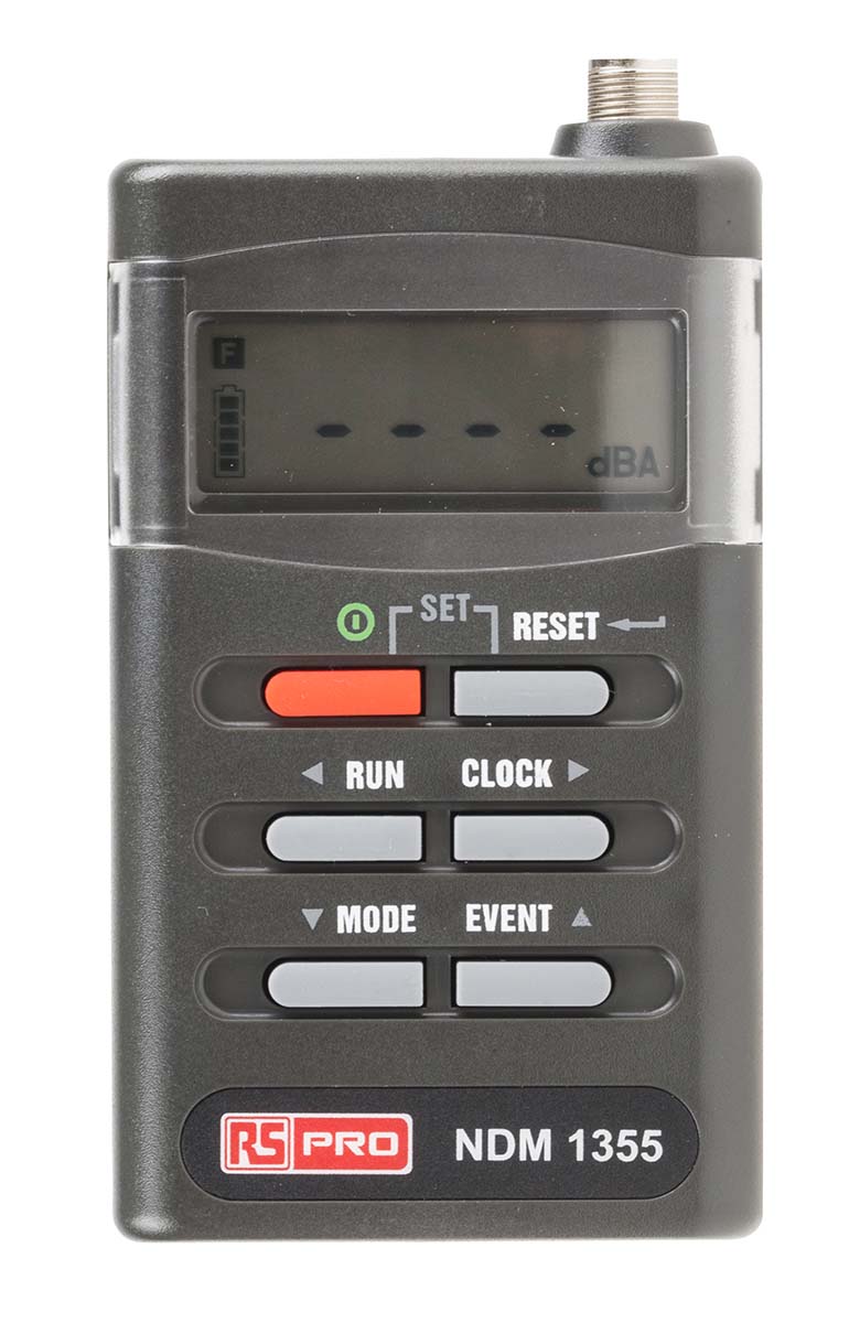 RS PRO NDM1355 Sound Level Meter, 10kHz max