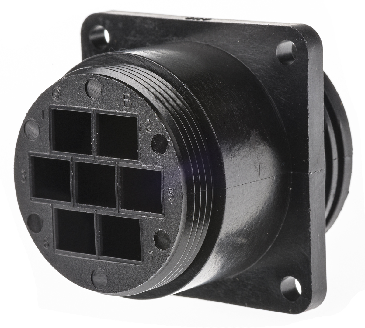 TE Connectivity Circular Connector, 7 Contacts, Panel, Standard Connector, Socket, Female, CPC Series