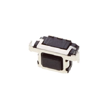 Panasonic Black, Grey Push Plate Tactile Switch, SPST 20 mA Edge Mount