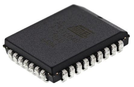 Microchip 4Mbit EPROM 32-Pin PLCC, AT27C040-70JU