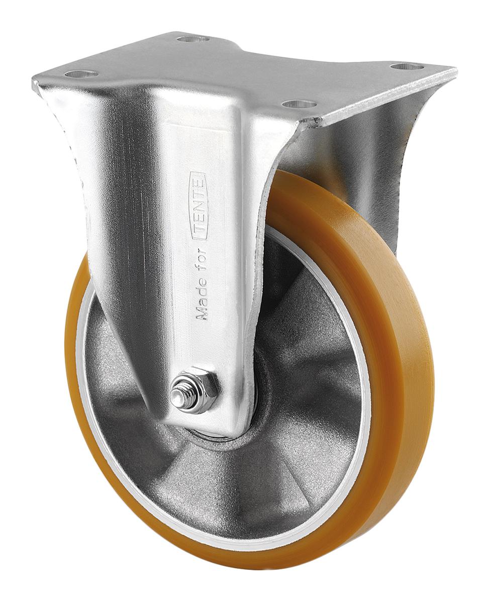 Tente Fixed Castor Wheel, 300kg Capacity, 125mm Wheel