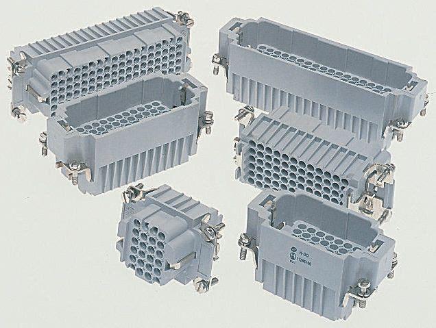 EPIC Heavy Duty Power Connector Insert, 8.5A, Female, H-DD Series