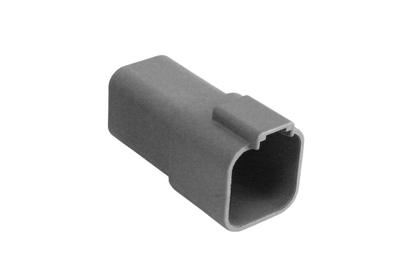 Bulgin, PX0101 Connector Housing Socket 6 Way, Crimp Termination PX0101P06GY