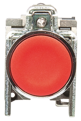 Schneider Electric Harmony XB4 Red Push Button NC Spring Return