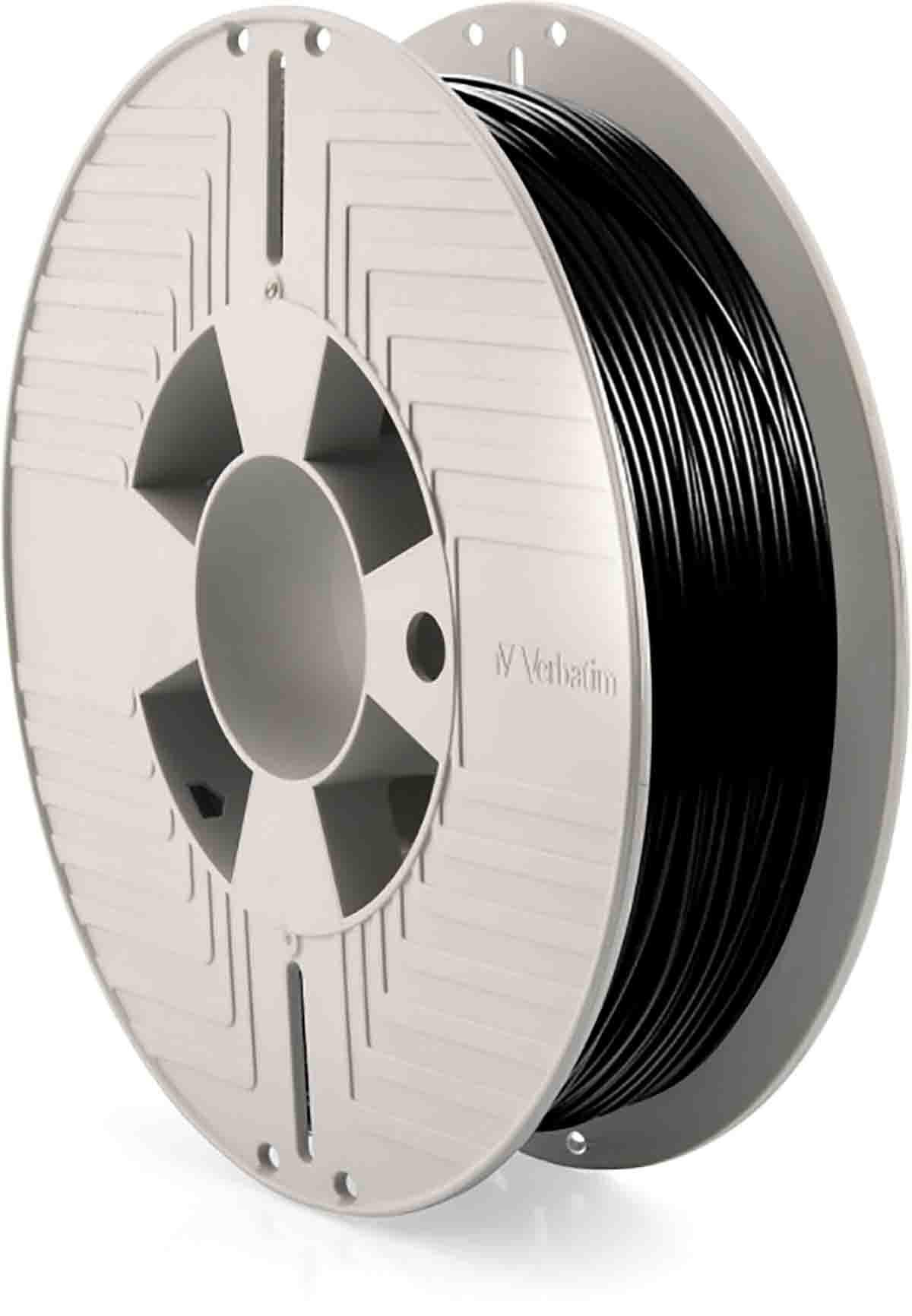 Verbatim 1.75mm Black TPE 85A 3D Printer Filament, 500g