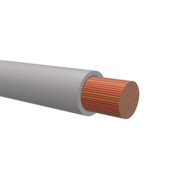 NEMIQ 50995 Series Grey 2.5 mm² Hook Up Wire, 1, 5m, PVC Insulation, 50995-5-100