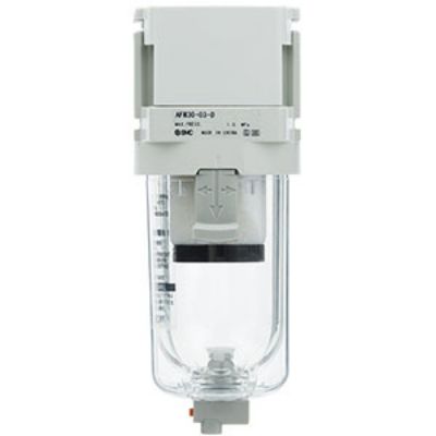 SMC AFM-D Series series 5μm G 3/8 0.1MPa to 10 bar Pneumatic Filter 450L/min max with Auto drain