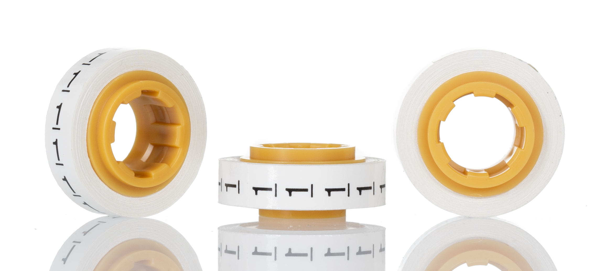 3M SDR Adhesive Cable Markers, White, Pre-printed "1", SDR 1-89201