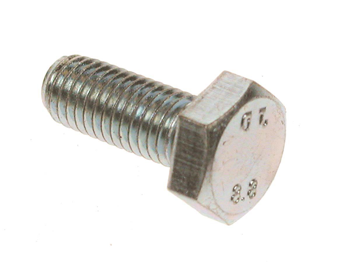 RS PRO Bright Zinc Plated Steel, Hex Bolt, M24 x 90mm