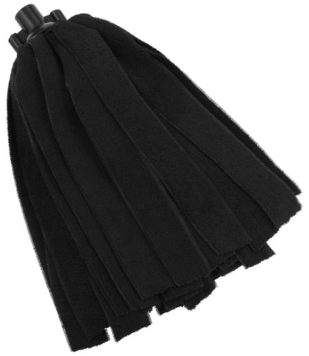 Vikan 350mm Black Microfibre Mop Head