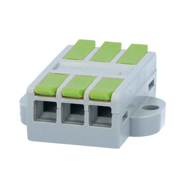 NEMIQ TB Series PCB Terminal Block, 3-Contact, 6.5mm Pitch, Surface Mount, 1-Row, Screw Termination