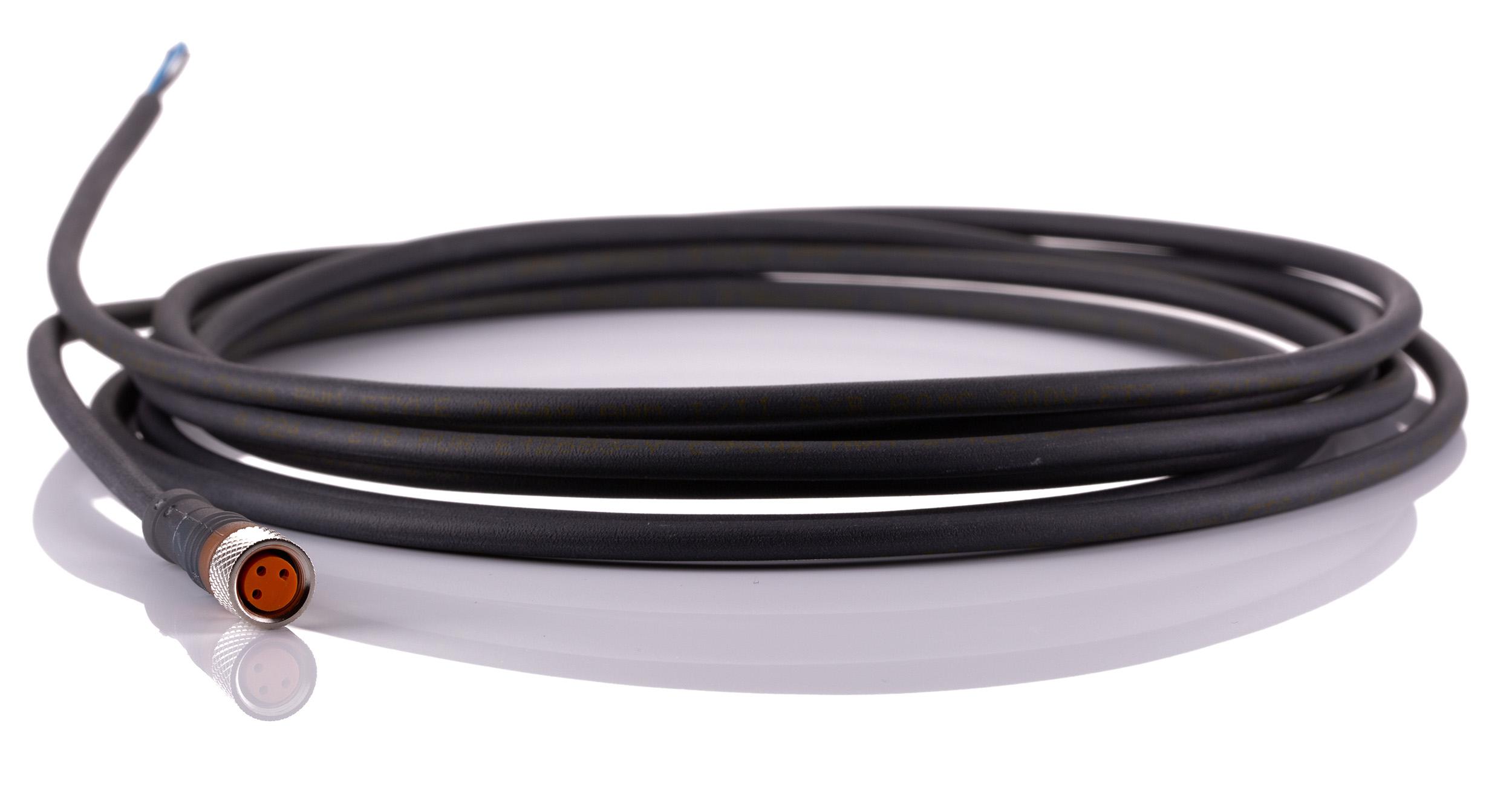 Lumberg Automation Female 3 way M8 to Free End Sensor Actuator Cable