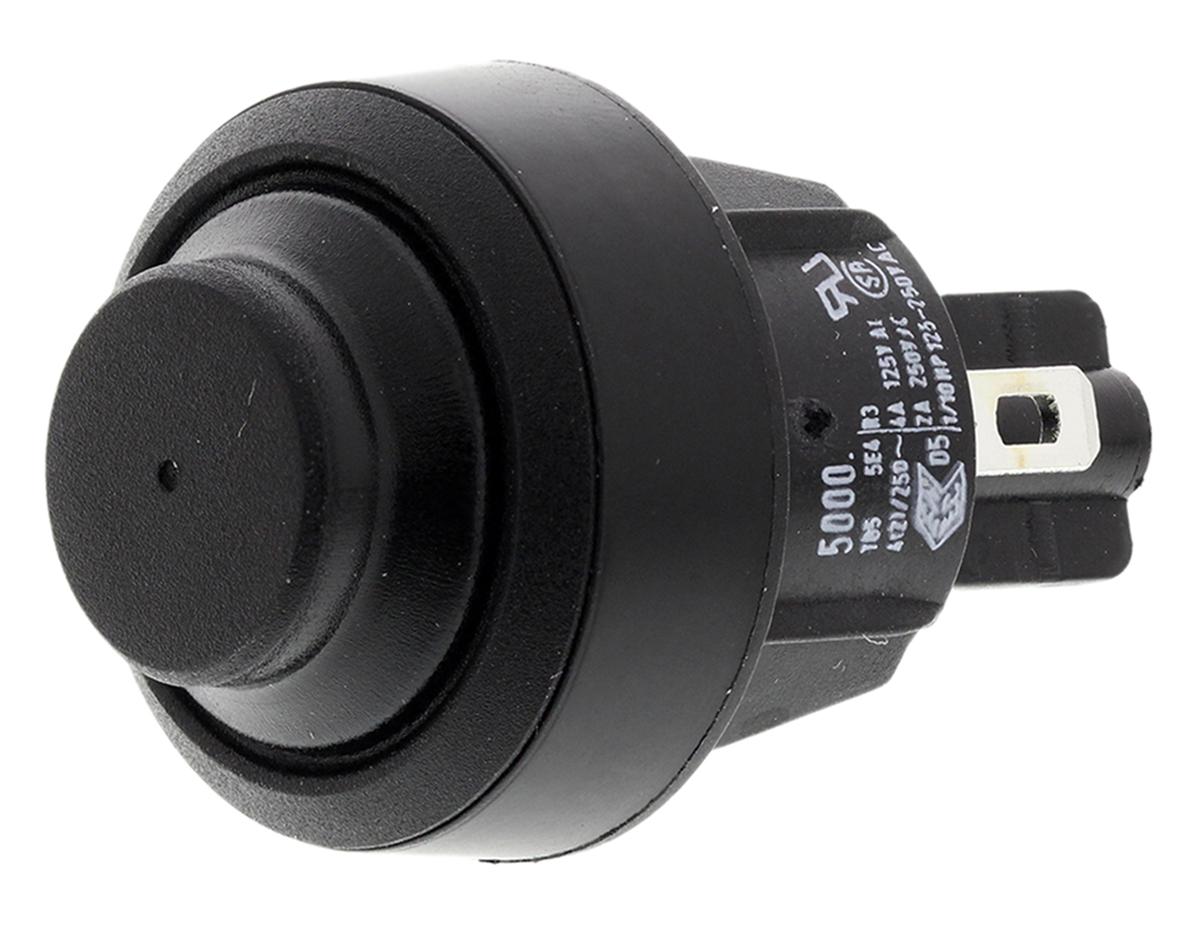 Marquardt Push Button Switch, Panel Mount, SPST, IP40, IP54
