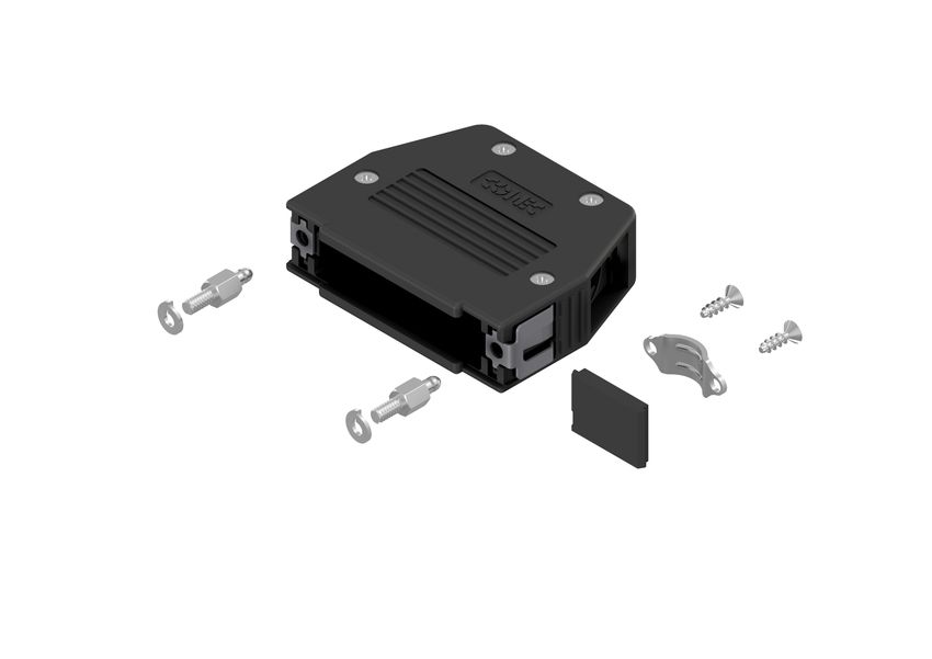 Amphenol Industrial 16-0032 Cable Mount D-sub Connector, with Snap locks
