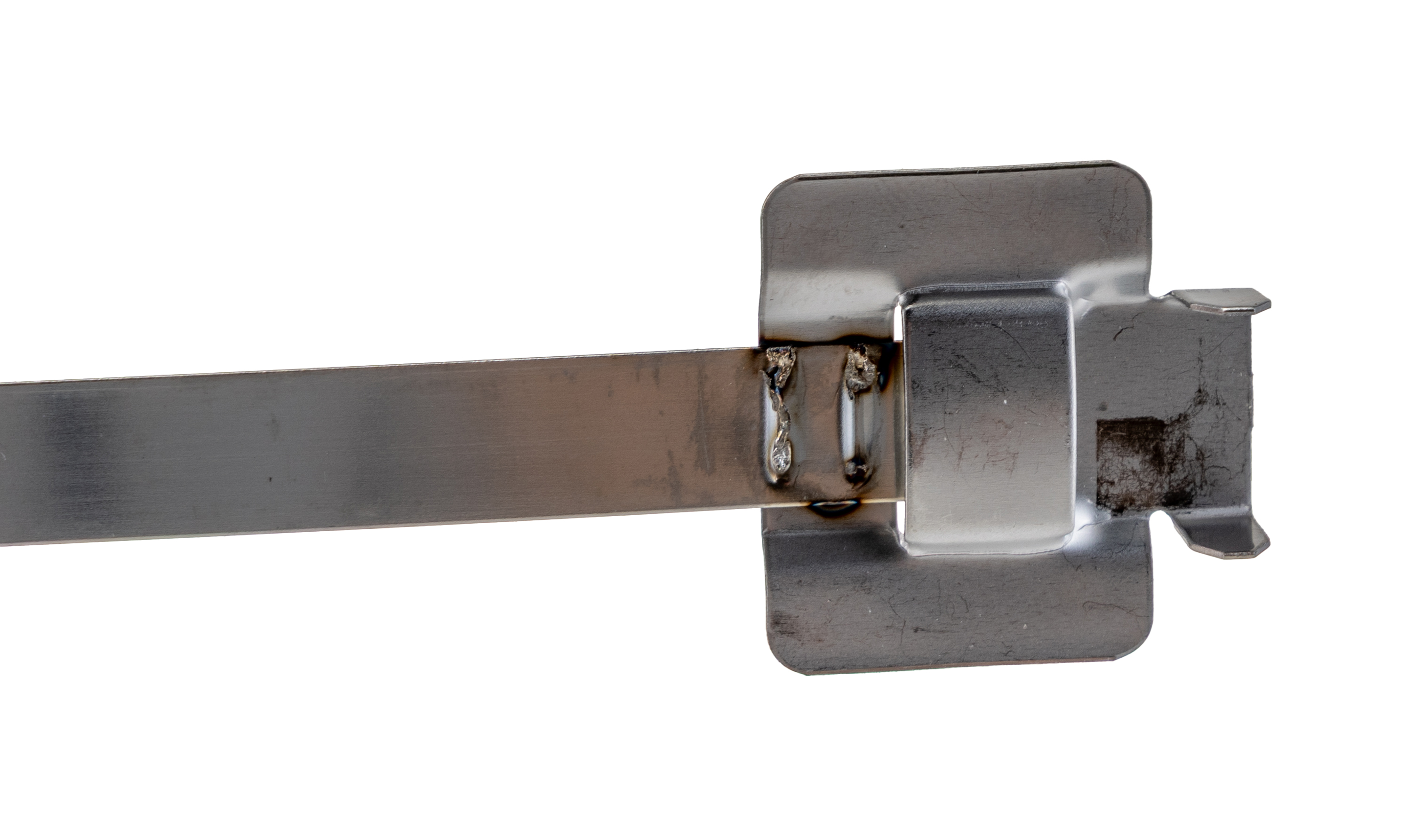 HellermannTyton Cable Tie, 330mm x 10 mm, Metallic 316 Stainless Steel, Pk-100