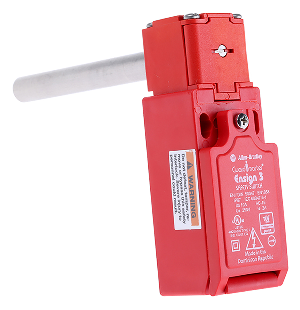 Allen Bradley Guardmaster 440H Safety Hinge Switch, NO/2NC