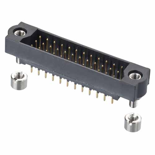 HARWIN M83 Series Vertical PCB Mount PCB Socket, 27-Contact, 3-Row, 2mm Pitch, Crimp Termination