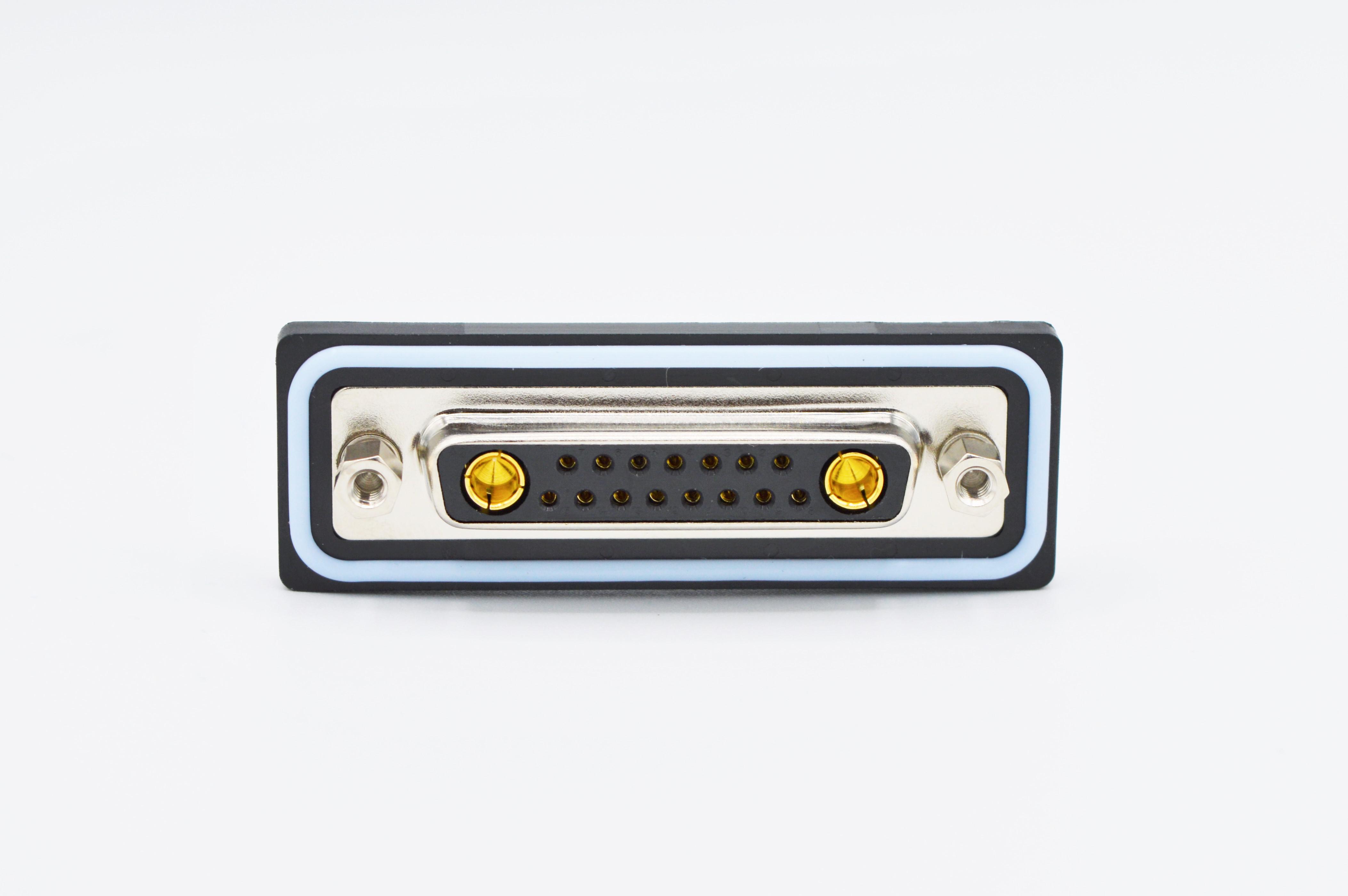 Norcomp CDF 25 Way Solder D-sub Connector Socket, 2.77mm Pitch, with 4-40 Screw Locks