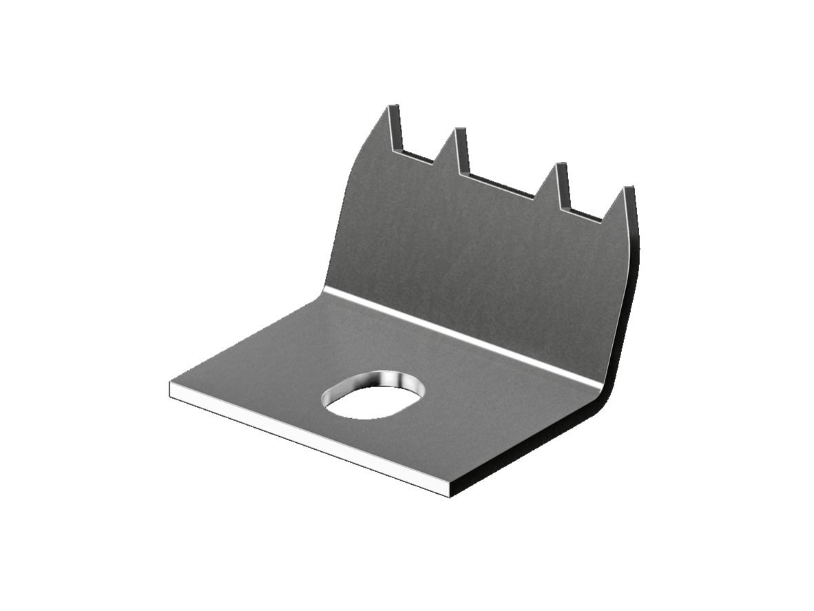 Rittal KX Series Mounting Clip for Use with Bus Enclosure KX, Enclosure Type Terminal Box KX