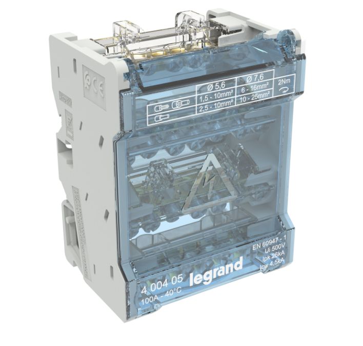 Legrand 6-Contact Female Interface Module, Screw Terminal Connector