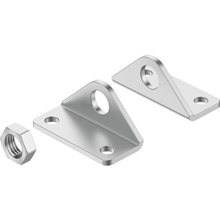 Festo Mounting Bracket HBN-S-8X2, For Use With Pneumatic Cylinder & Actuator