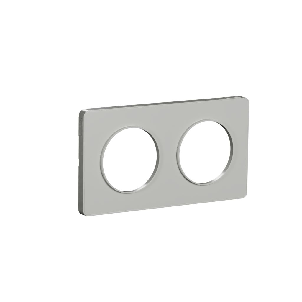 Schneider Electric White, 2 Gang, Odace