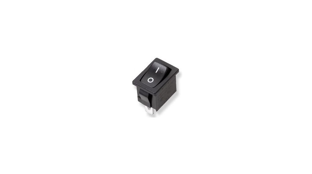 RND DPST, On-Off Rocker Switch Panel Mount