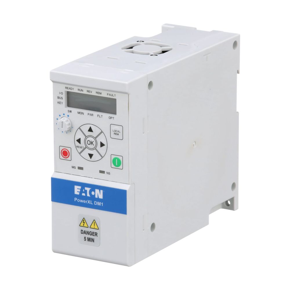Eaton Inverter Drive, 0.25 kW, 1 Phase, DM1 Series 240 V ac 1.6 A