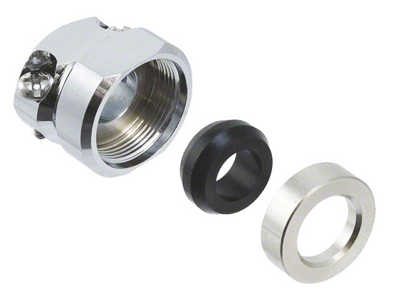 Hirose, JR-WSize 13 Straight Cable Clamp With Strain Relief, For Use With RM-W Series Waterproof Connector