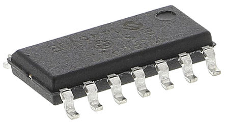 Microchip, DAC Dual 12 bit- 1%FSR Serial (SPI/Microwire), 14-Pin SOIC