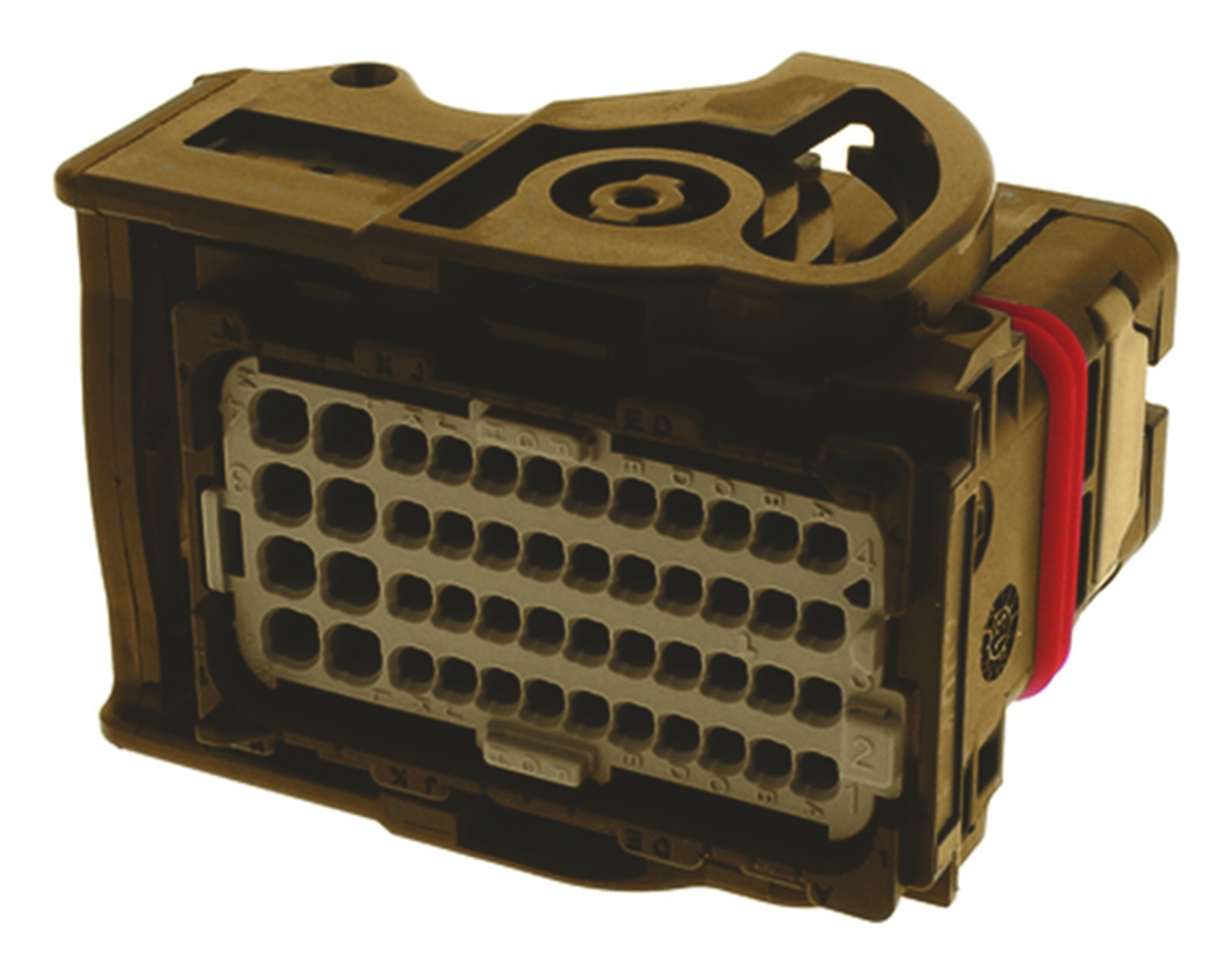 Molex, CMC Automotive Connector Socket Brown Cable Mount 48 Way, Crimp Termination 64320-3319